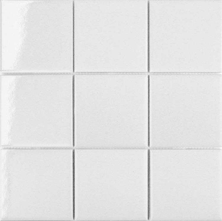 Мозаика StarMosaic 10х10 С0005248 White Glossy 30x30