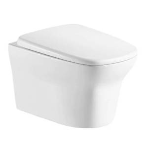 Унитаз подвесной Cerutti Spa Ami Aria 8780 безободковый, с микролифтом
