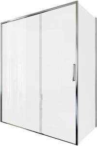 Душевой уголок Aquanet Pleasure Evo AE65-160x80-CT профиль хром, прозрачное стекло