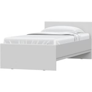 Кровать 90х200 НК-Мебель Stern 72676492 Белый 70x93.9x204.7