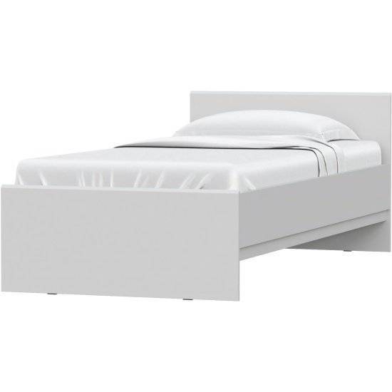 Кровать 90х200 НК-Мебель Stern 72676492 Белый 70x93.9x204.7