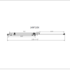 Душевой уголок Vincea Como-N VSR-4CN9014CGB профиль черный, стекло тонированное, 140x90x200 фото 8