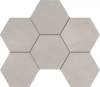 Мозаика Estima Graffito 70433 Mosaic/GF01_NS/25x28.5x10/Hexagon Light Grey Hexagon 25x28.5