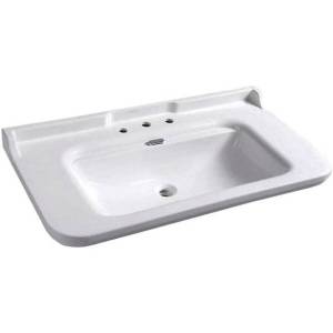 Раковина Kerasan Waldorf 4140K1bi/cr*3 60 см