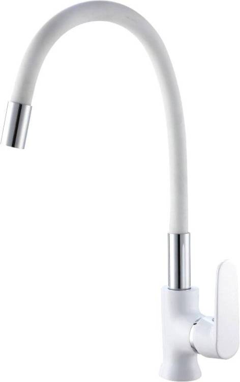 Смеситель для кухни РМС SL123W-016F-1 белый, хром