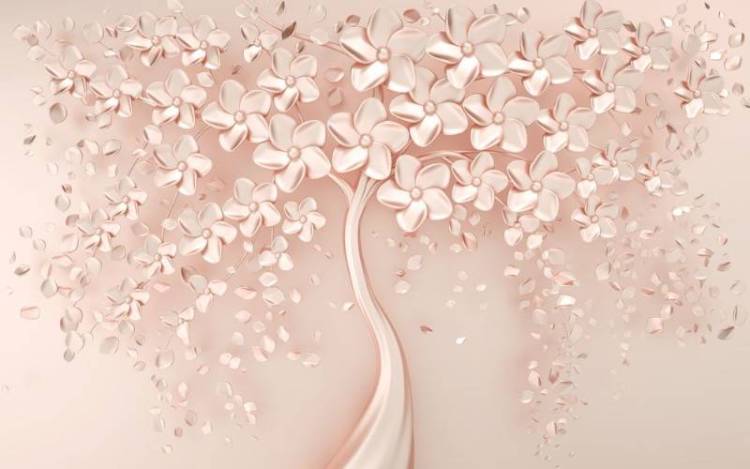 3D Фотообои Artegrafico «Безмятежный сад» FANT-102 акварель