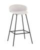 Стул барный Stool Group Nita 9091C l.grey UF998-14 светло-серый, букле