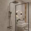 Душевая стойка Oliveeka Y OL-739902-BGM оружейный металл фото 2