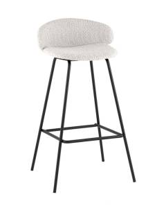Стул барный Stool Group Nita 9091C l.grey UF998-14 светло-серый, букле