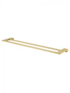 Полотенцедержатель Wonzon & Woghand WW-9111-LG двойной, глянцевое золото