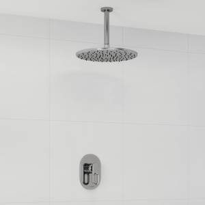 Душевой комплект Wasserkraft A12830 встраиваемый, с верхней душевой насадкой, хром