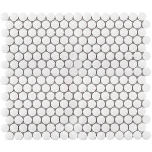 Мозаика Starmosaic Non-Slip Jnk81011 Penny Round White Antislip 30.9x31.5