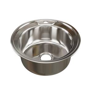 Мойка кухонная Mixline ML 528182 49x49 хром