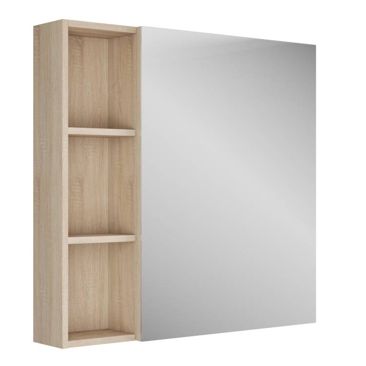 Зеркало-шкаф Uncoria Арно 80 68003 дуб сонома