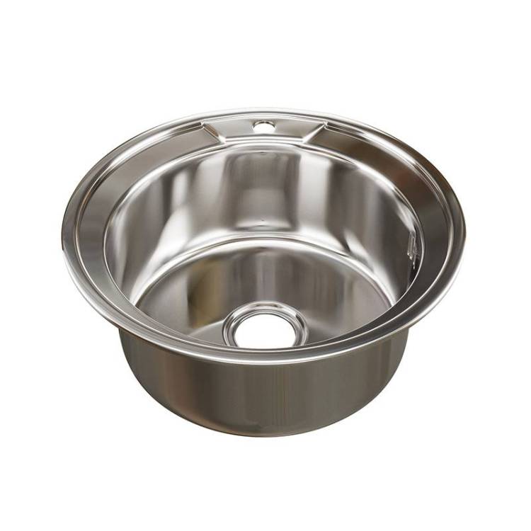 Мойка кухонная Mixline ML 528182 49x49 хром