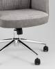 Кресло офисное Stool Group Topchairs Neoma YF-0515 ZE119A-14+FH-64 l.grey retr Светло-серый фото 8