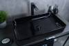 Раковина Gid Geométrico BL9396 53346 черная глянцевая, 60x34x11