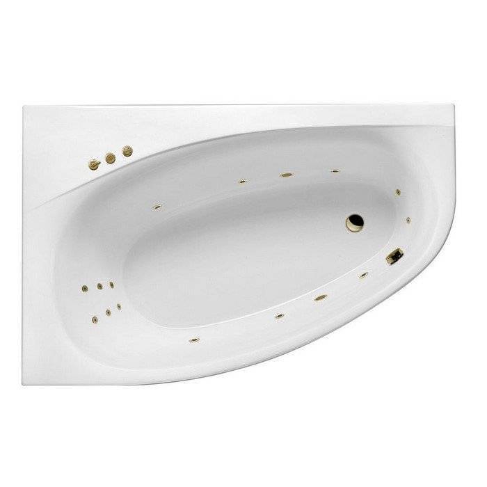 Акриловая ванна Excellent Kameleon SMART WAEX.KML17.SMART.BR 170x110 левая, бронза