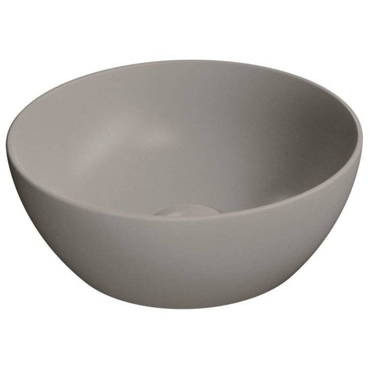 Раковина GSI Pura 885405 32 см, серо-бежевая матовая