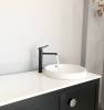 Смеситель для раковины Boch Mann Stella black BM9130 черный, высокий