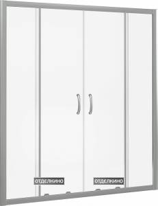 Душевая дверь в нишу Good Door Infinity WTW-TD-170-C-CH