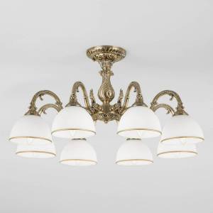 Потолочная люстра Eurosvet Caldera 60106/8 античная бронза