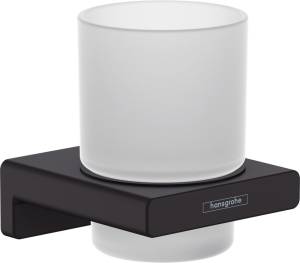 Стакан Hansgrohe AddStoris 41749670 матовый черный