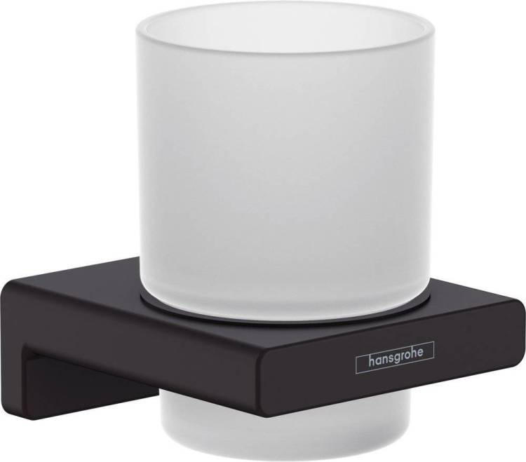 Стакан Hansgrohe AddStoris 41749670 матовый черный