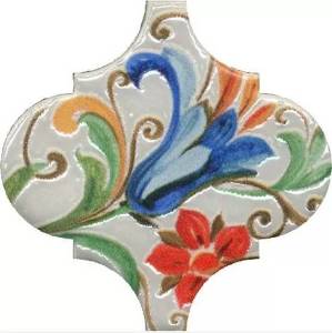 Декор Kerama Marazzi Арабески Тоскана VT/A581/65000 5 глянцевый 6.5x6.5