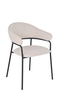 Стул Stool Group Leya DX-2548 MOHAIR-103 кремовый