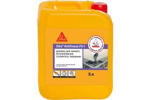 Добавка для бетона противоморозная Sika Antifreeze FS-1 бесцветная 5 л