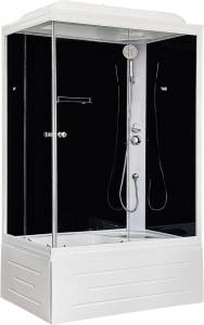Душевая кабина Royal Bath BP RB8120BP5-BT-R с высоким поддоном, с сиденьем