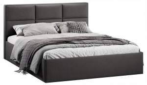 Кровать двуспальная Трия Стелла TRI_257368 Графит