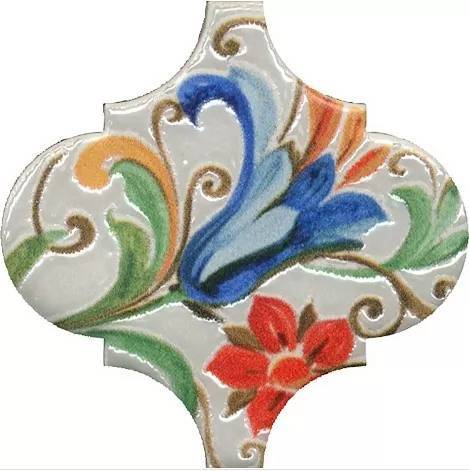 Декор Kerama Marazzi Арабески Тоскана VT/A581/65000 5 глянцевый 6.5x6.5