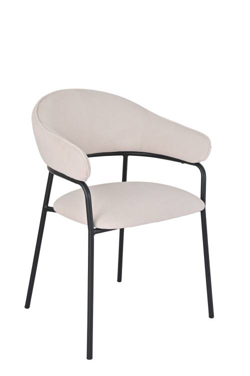 Стул Stool Group Leya DX-2548 MOHAIR-103 кремовый