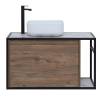 Тумба под раковину Aquanet Nova Lite Loft 90 261660 дуб рустикальный фото 4