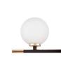 Настенный светильник Lumina Deco Marsiada LDW 6033N-2 BK+GD фото 3