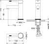 Смеситель для раковины Timo Saona 2361/00F хром фото 6