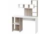 Стол письменный Woodville Эфес 600834 дуб крафт серый, белый 120x50x155