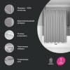 Штора для ванной Iddis Base BD06P24i11 полиэстер, 200x240, серый фото 3