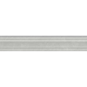 Бордюр Kerama Marazzi Монте Тиберио BLF023R Багет Серый Глянцевый Обрезной 7.3x40