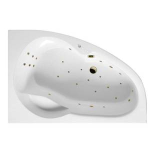 Акриловая ванна Excellent Newa ULTRA WAEX.NEP16.ULTRA.BR 160x95 правая, бронза