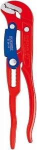 Трубный ключ KNIPEX 1 1/2 , S-образные тонкие губки, с быстрой регулировкой, d60 мм (2 3/8 ), 420 мм, красный, Cr-V