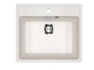 Мойка кухонная Uperwood Simple (Симпл) UPD-300-331 белый, 56x50