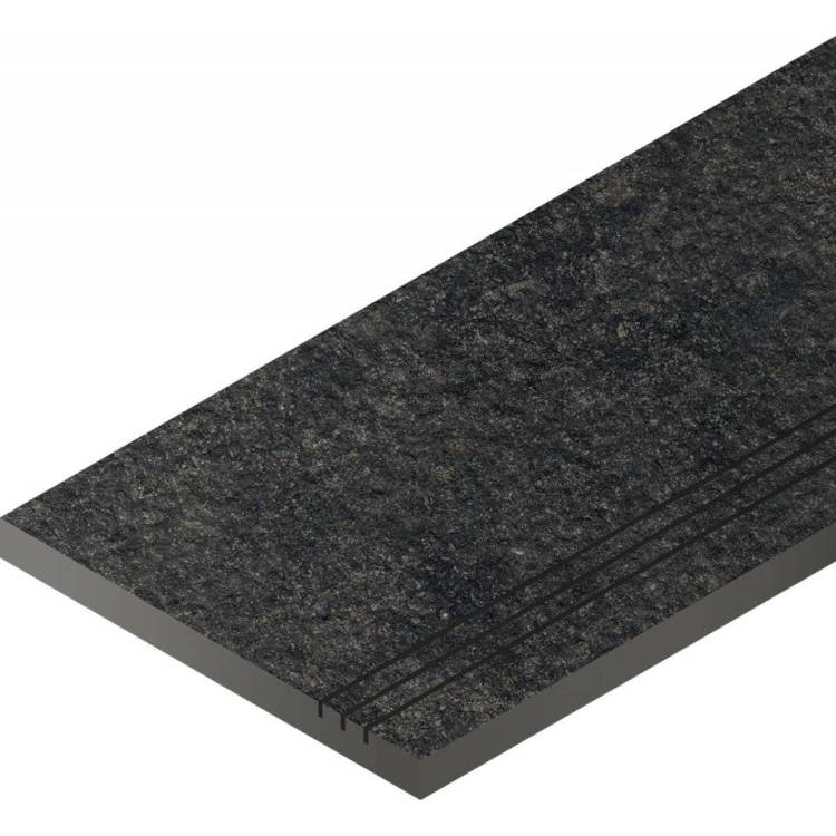 Бортик Italon Рум X2 620090000680 Блэк Правый Грип 30x60