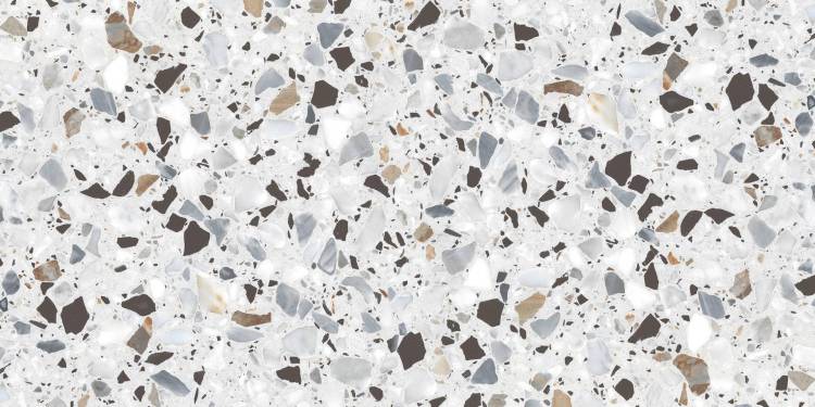 Керамогранит NT Ceramic Terrazzo NTT99606M White 60x120