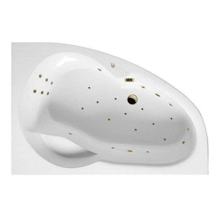 Акриловая ванна Excellent Newa ULTRA WAEX.NEP16.ULTRA.BR 160x95 правая, бронза