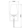Бра Arte Lamp Stefan A1722AP-1BA фото 3