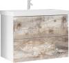 Мебель для ванной Marka One Mix 60П с 2 ящиками, бетон, push фото 4