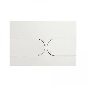 Кнопка смыва Wonzon & Woghand WW-IB233-MW механическая, белый матовый